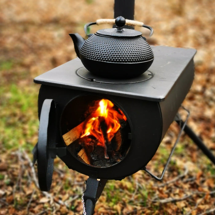 Highlander BLK Portable Stove - Bell Tent Sussex
