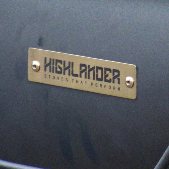 Highlander BLK Portable Stove - Bell Tent Sussex