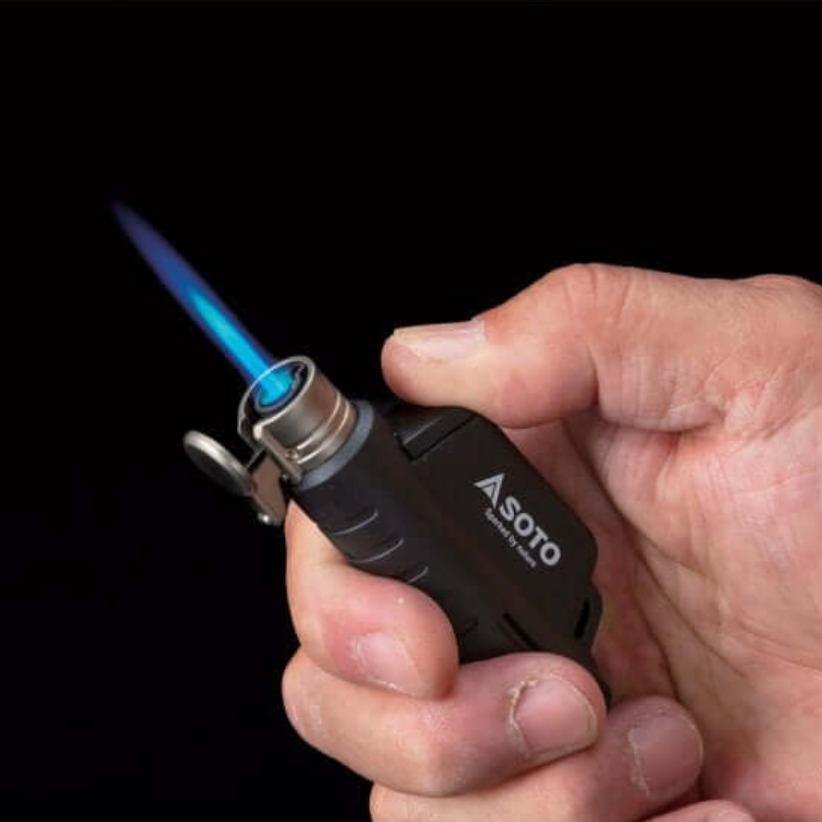 Refillable Torch Micro Refillable Flame Torch -Camping- Bell Tent Sussex — Highlander Stoves