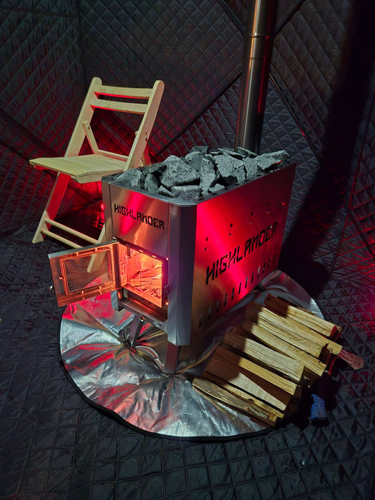 The Highlander Pop-Up Sauna Tent